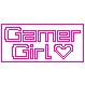 Gamer Girl LED Wall Light