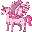 Pink cute unicorn 