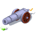 Pixels Launcher Cannon