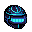 Vaporwave Blue Helmet