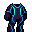 Masculine Neon Zone Blue Jumper