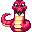 Red Snake Sculpture