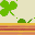 Green Shamrock Wallpaper