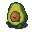 Avocado stuff toy