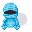 Blue Mummy Stuffed Toy