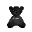 Blvck Teddy Bear Doll