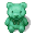 Green Teddy Bear