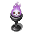 Flaming Skull Brazier