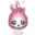 Flaming Skull Pink