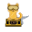 Gold cat