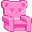 Gummy Chair Pink