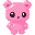 Gummy Lovie Pink XL