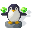 Lucky Penguin Statue