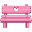 Pink Bench
