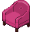 Pink Chair Front Right