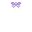 Pixelated Purple Butterfly