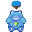 Pixelated Water Teddy