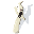 Spooky dancing ghost