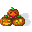 Spooky orange grumpkin